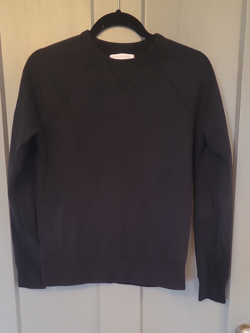 Everlane Black Crewneck Pullover